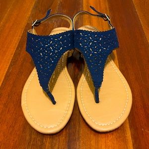 Dream Pairs Sandals Size 8.5 Navy